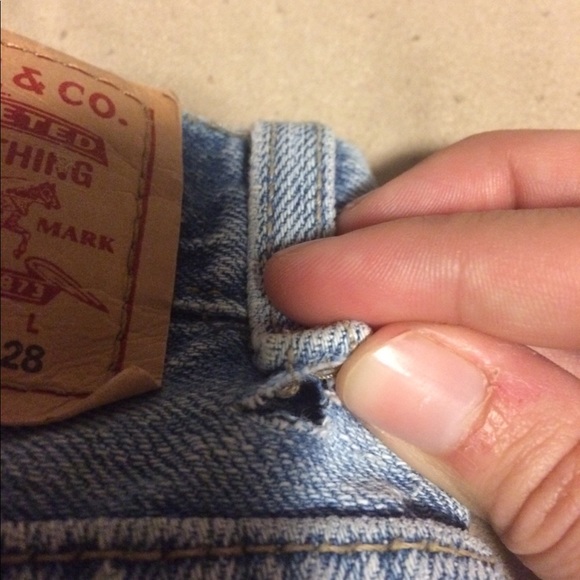 Vintage Levi’s 569 loose straight jeans - Picture 6 of 7